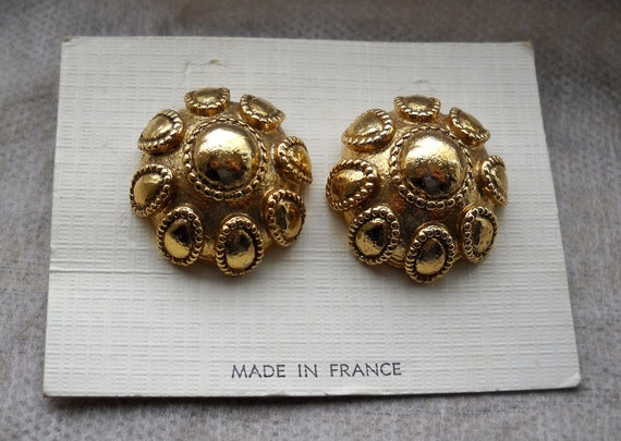 Paire De Clips Vintage - Créateur ORENA