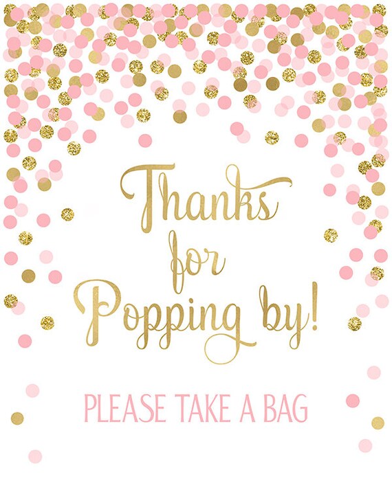 Owing for Popping As a result of! Popcorn Bar Signal Printable Lady Youngster Shower Popcorn Bar Signal Crimson Gold Confetti Occasion Decorations Child Shower Indicator picture regarding Thanks for Popping by Printable named Because of for Popping As a result of! Popcorn Bar Indication Printable Woman Youngster Shower Popcorn Bar Signal Crimson Gold Confetti Celebration Decorations Youngster Shower Signal