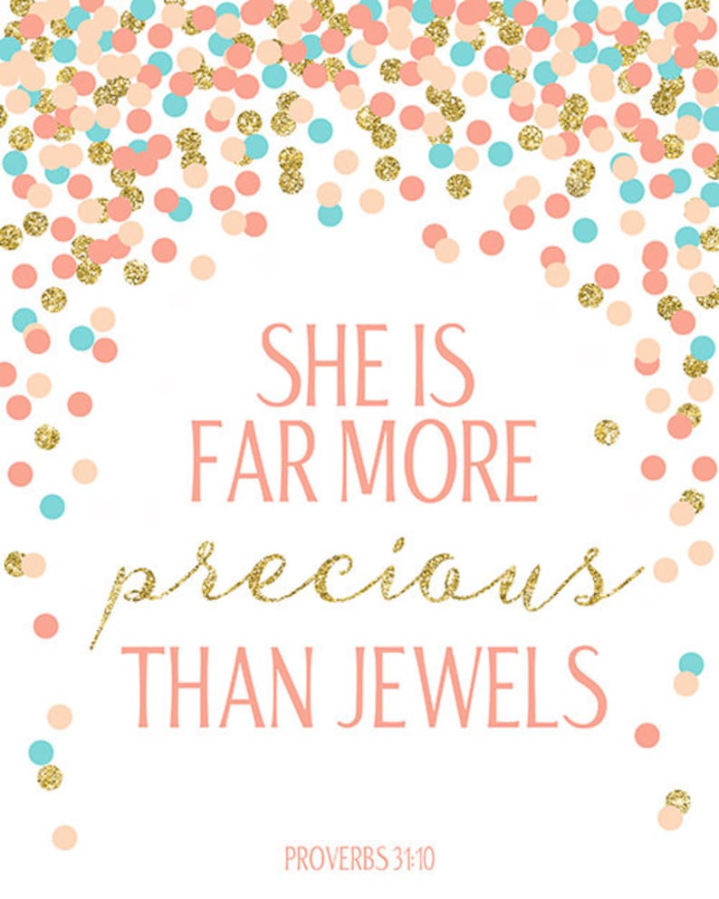 More precious. More precious