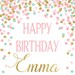 Happy Birthday Sign Printable Girl Birthday Party Sign 1st Birthday ...