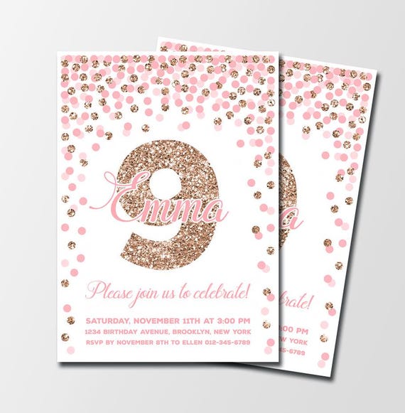 JuNa-Experten Lot De 12 Cartes D'invitation Pour Anniversaire D'enfant Fille Flamant Rose Violet Avec 12 Enveloppes, 12 Sachets/naturel, 12 Autocollants