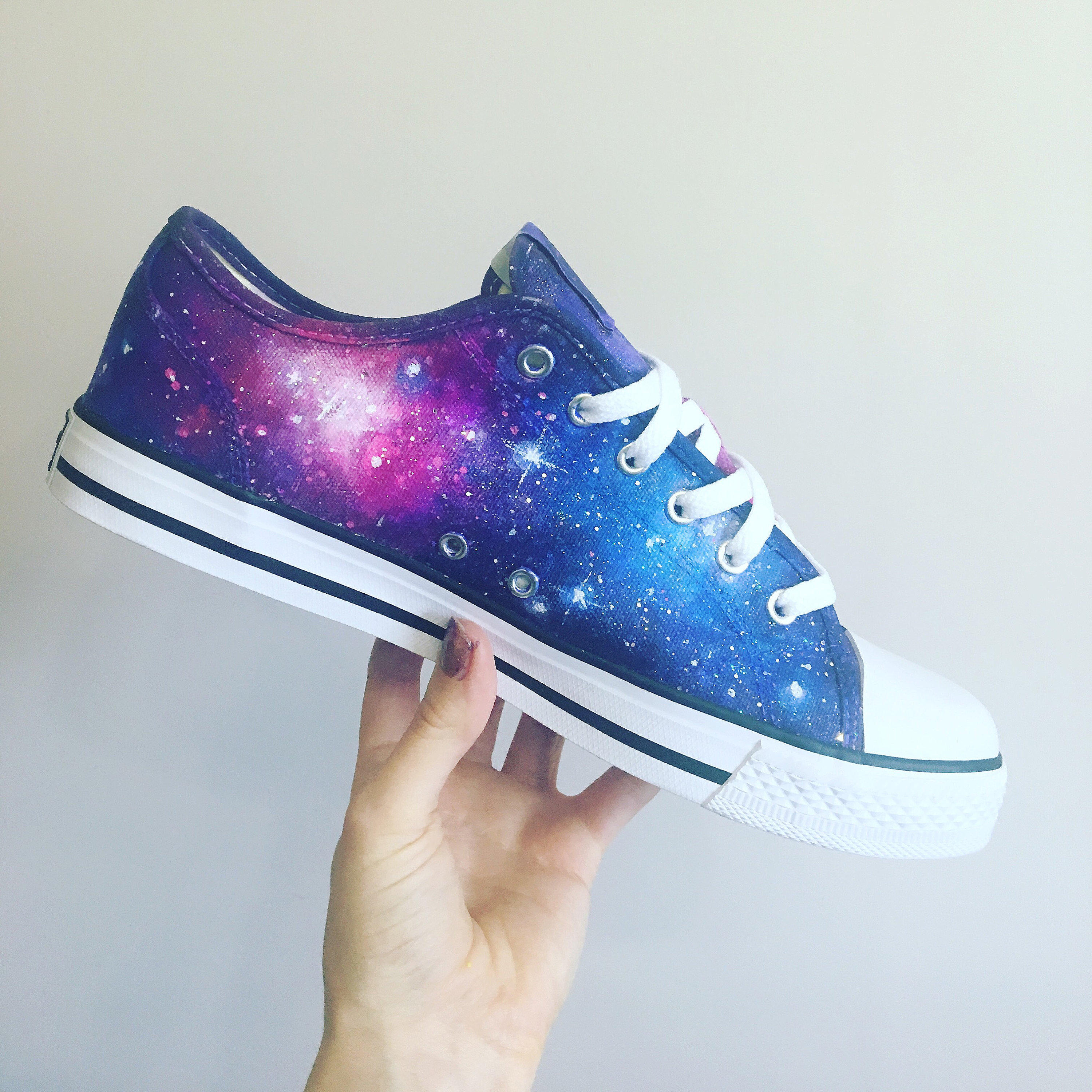 Galaxy Converse | Etsy