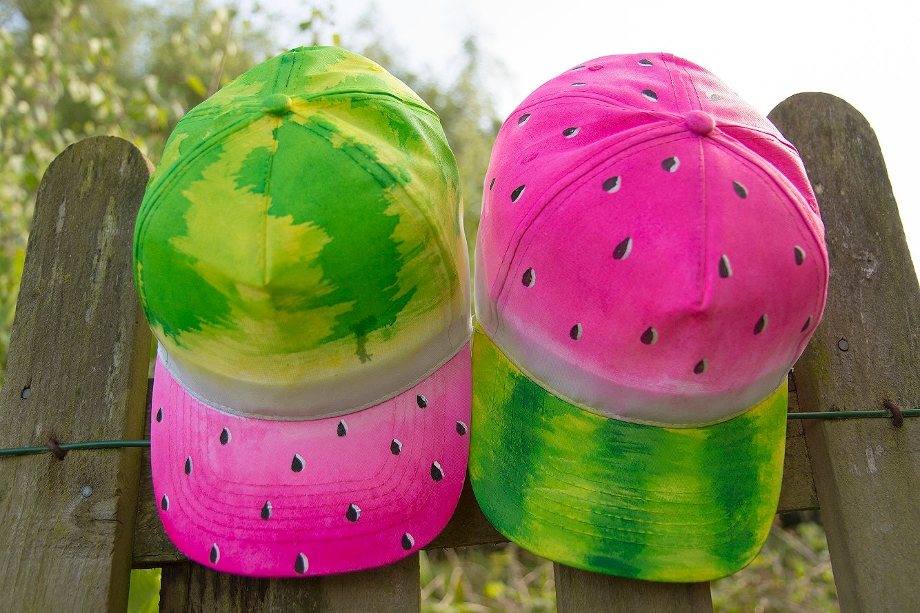 Watermelon Hat Etsy