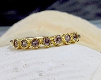 Alexandrite Ring: 14k Gold Filled June Birthstone Ring