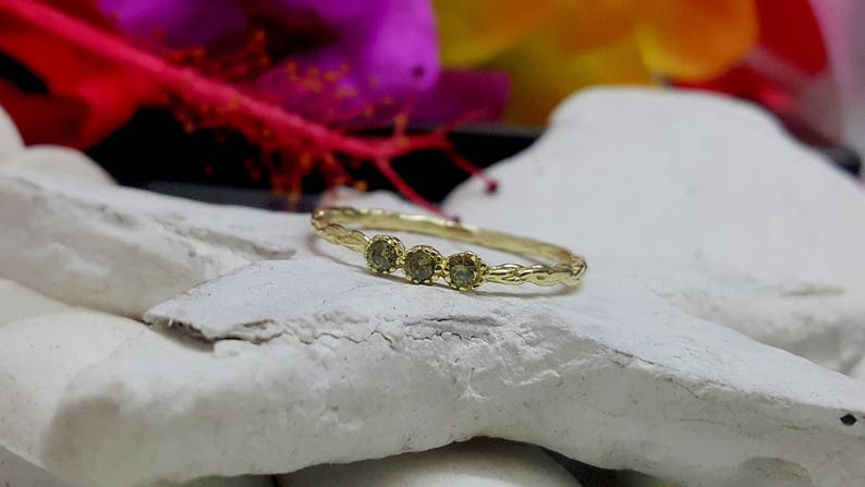 Tiny Peridot Ring,Stack Ring,Bezel Set,Olive Green Ring SALE! Slim Ring,Dainty Ring,Gemstone Ring,Gold Filled Ring,Gift For Her