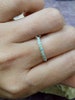 Multi Gemstones Ring, Turquoise Ring ,December Birthstone, Everyday Ring, Delicate Ring, Bezel Ring, Slim Band, Simple Jewelry 