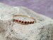 January birthstone ring, Gemstones Ring, Garnet Ring, Gold Ring, Stacking Ring, Stack Red Ring, Tiny Ring, Bezel Set 