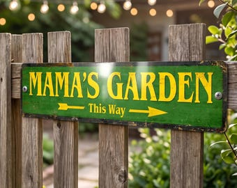 Custom Arrow Metal Sign Personalized, Retro Directional Aluminum Plaque Outdoor Wayfinding Decor
