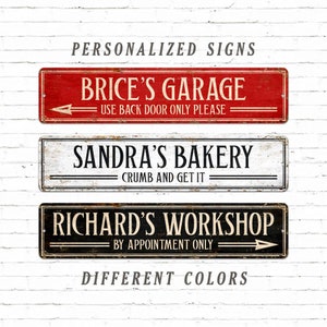 Custom Text Sign, Personalized Road Signs, Rustic Signs, Custom Street Sign, Metal Sign, Directional Sign, Vintage Decor, Personalized Gifts