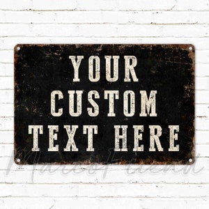 Custom Text Sign, Customize Sign, Personalized Gifts