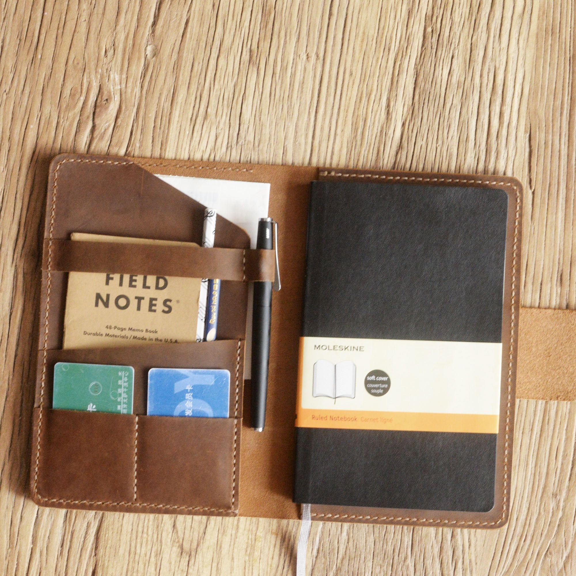 Personalized Moleskine Cover for Classic Moleskine Large Size 5 X