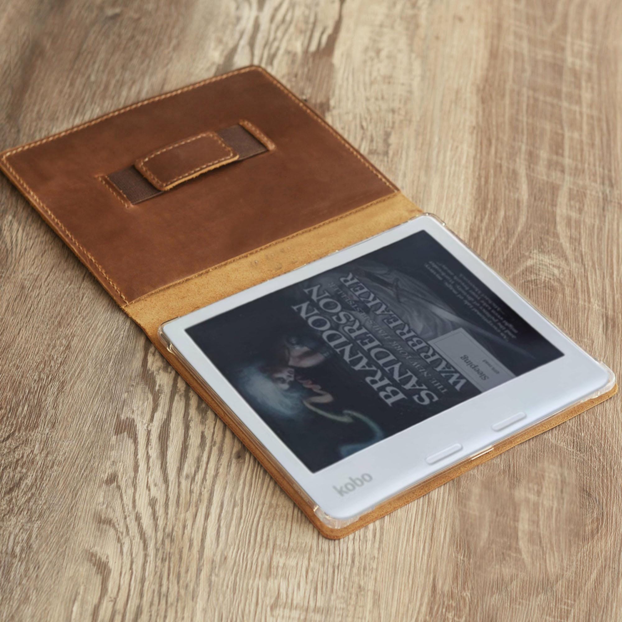 Kobo Libra Colour、Kobo Clara Colour用パーソナライズレザーケース