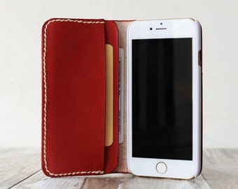 Personalized Leather IPhone 5 Case / iphone 5 wallet / iphone 5s women’s or men's iPhone 5 wallet / iPhone 5s Case Wallet / iphone Leather