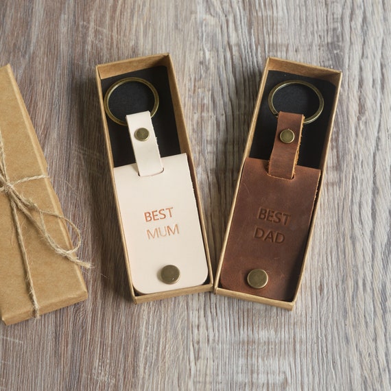 Fathers Day mens gift, Personalised Photo Keyring, Fathers Day Gift for New Dad, Personalized Photo Keychain, leather photo key holder