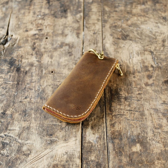 Classic Blade Style Key Holder Cover Leather for Mercedes