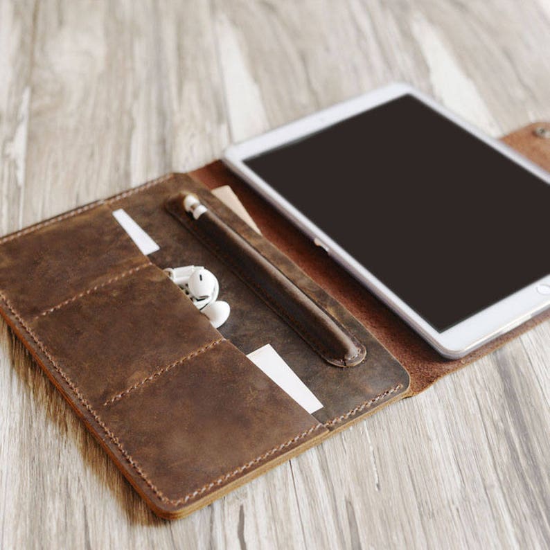 Personalized Leather Ipad Mini 6 / Mini 5 Case / Ipad 10.2 - Etsy