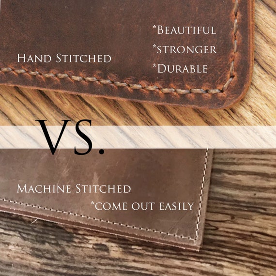 Server Book Organizer with Zipper Pocket,  Leather Restaurant Guest Check Presenters card holder for Waitress, Waiter, Bartender