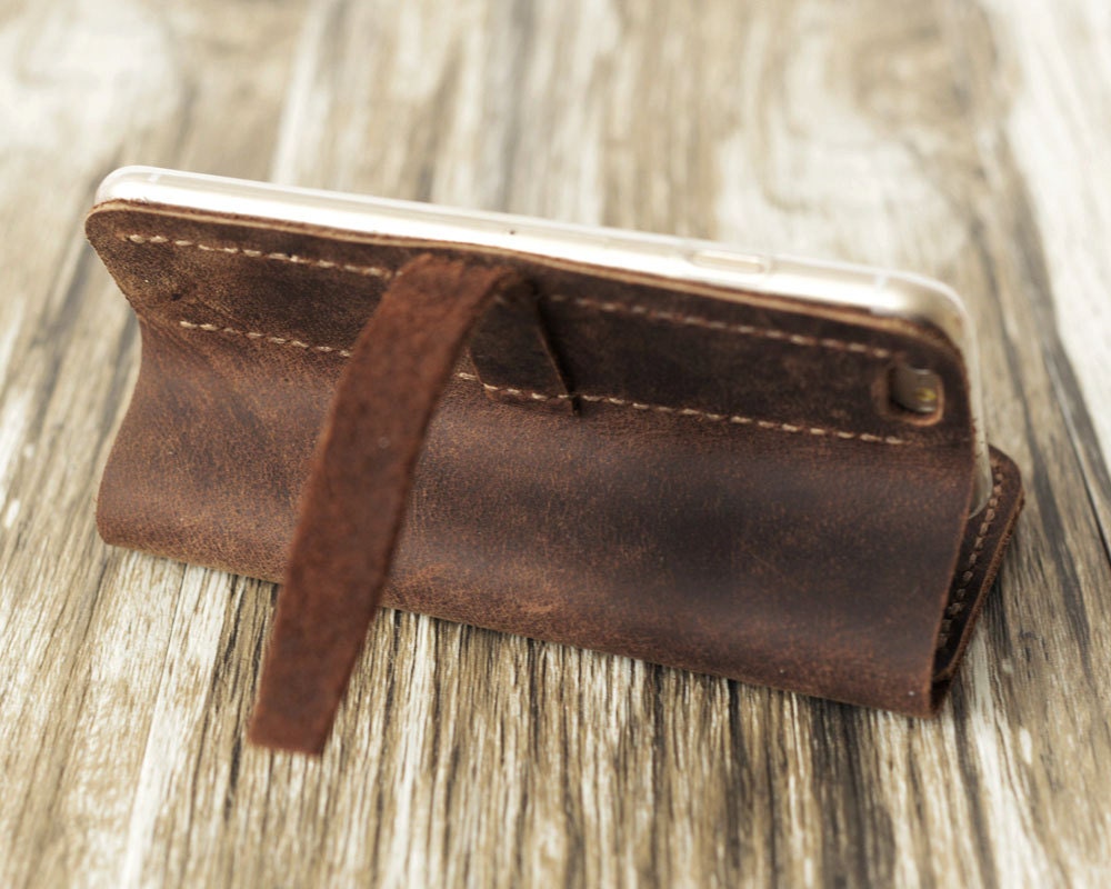 Iphone 6 Wallet Case Leather Iphone 6 Plus Case Engraved Etsy
