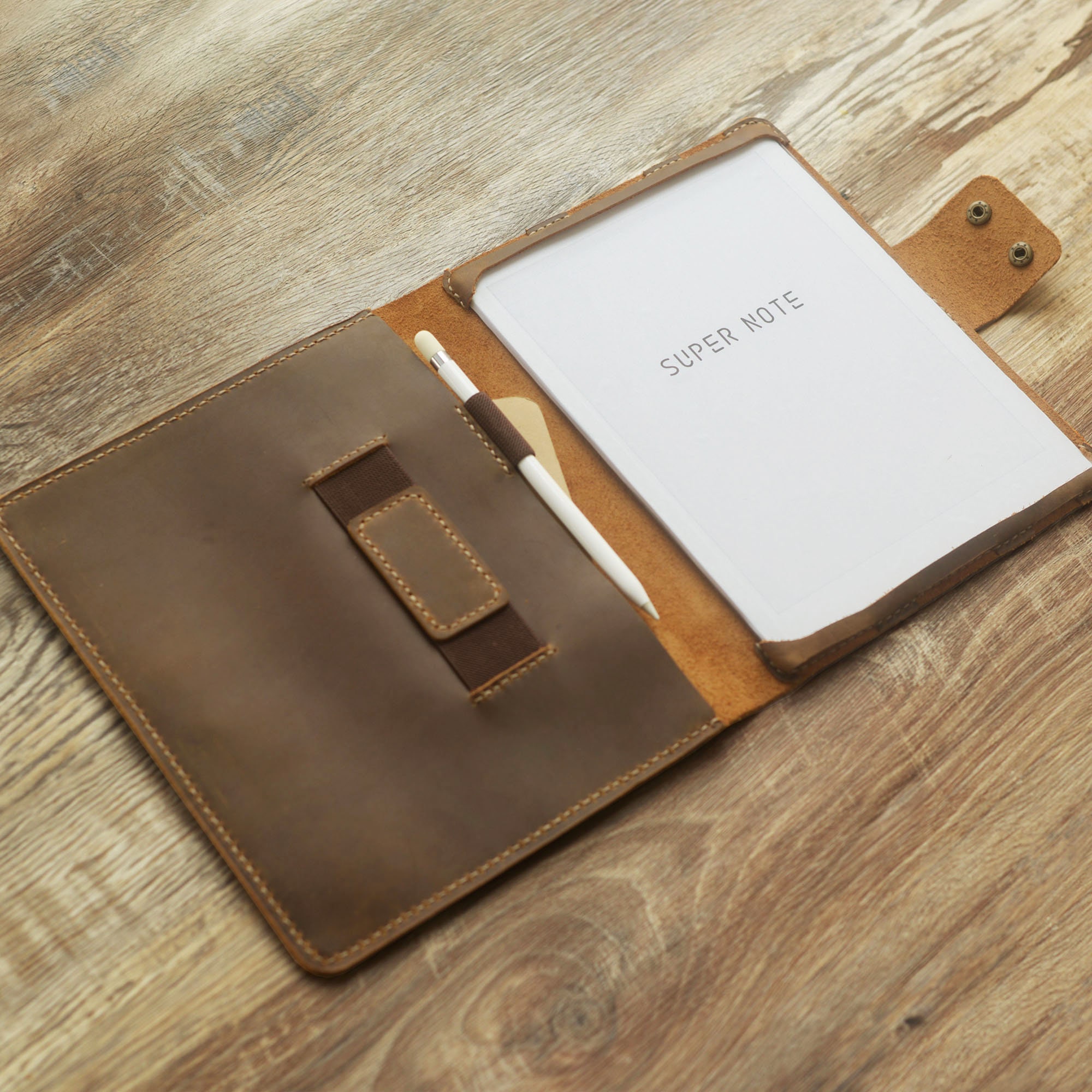 Supernote A5x Case, Personalized Leather Onyx Boox Note Air