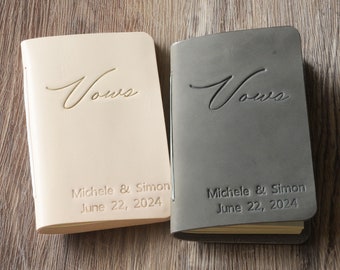 Libros de votos de boda personalizados, libro de votos de boda de cuero personalizado, libro de renovación de votos de matrimonio