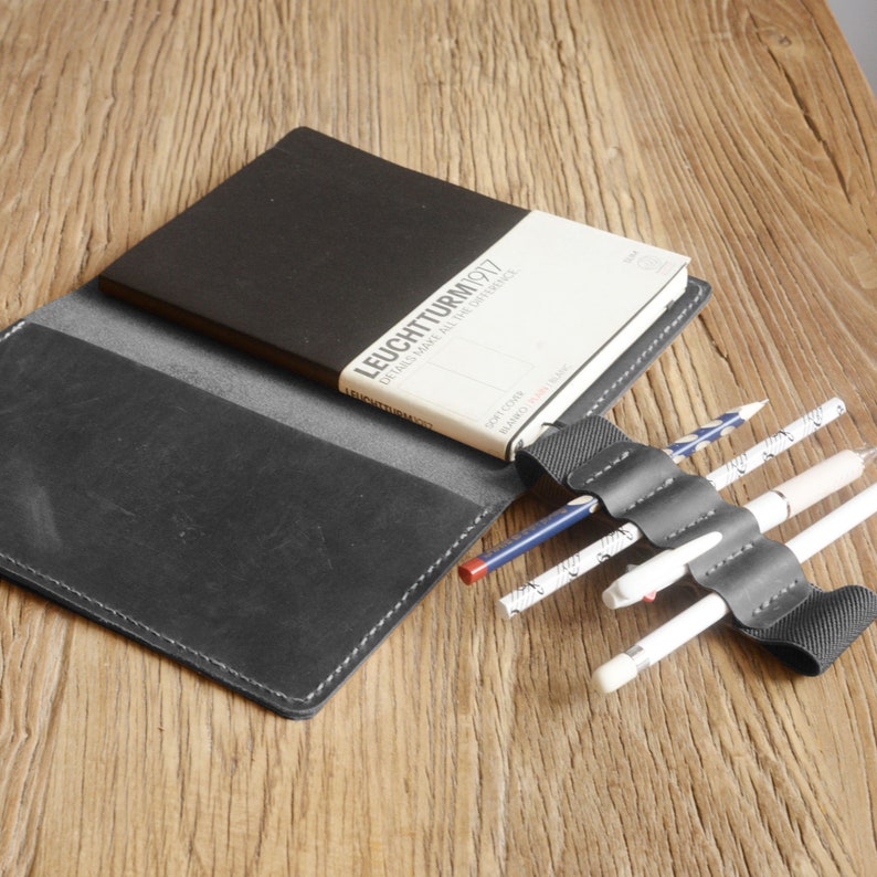 Personalized Leather Leuchtturm 1917 Cover A5 Notebook Cover Etsy