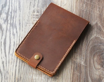 Personalized Leather Golf Scorecard holder, custom golf scorecard book, golf yardage book cover, holder, golf gifts for men