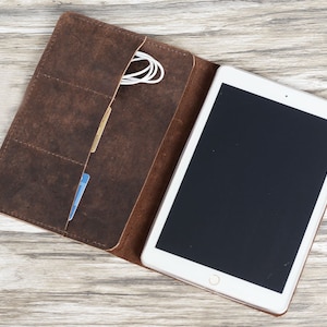 iPad mini 6 in pelle personalizzato, 2020 iPad air, iPad mini 5, 10.2'', air 10.5", nuova custodia da 9,7", custodia per iPad Pro 12.9, custodia portfolio in pelle