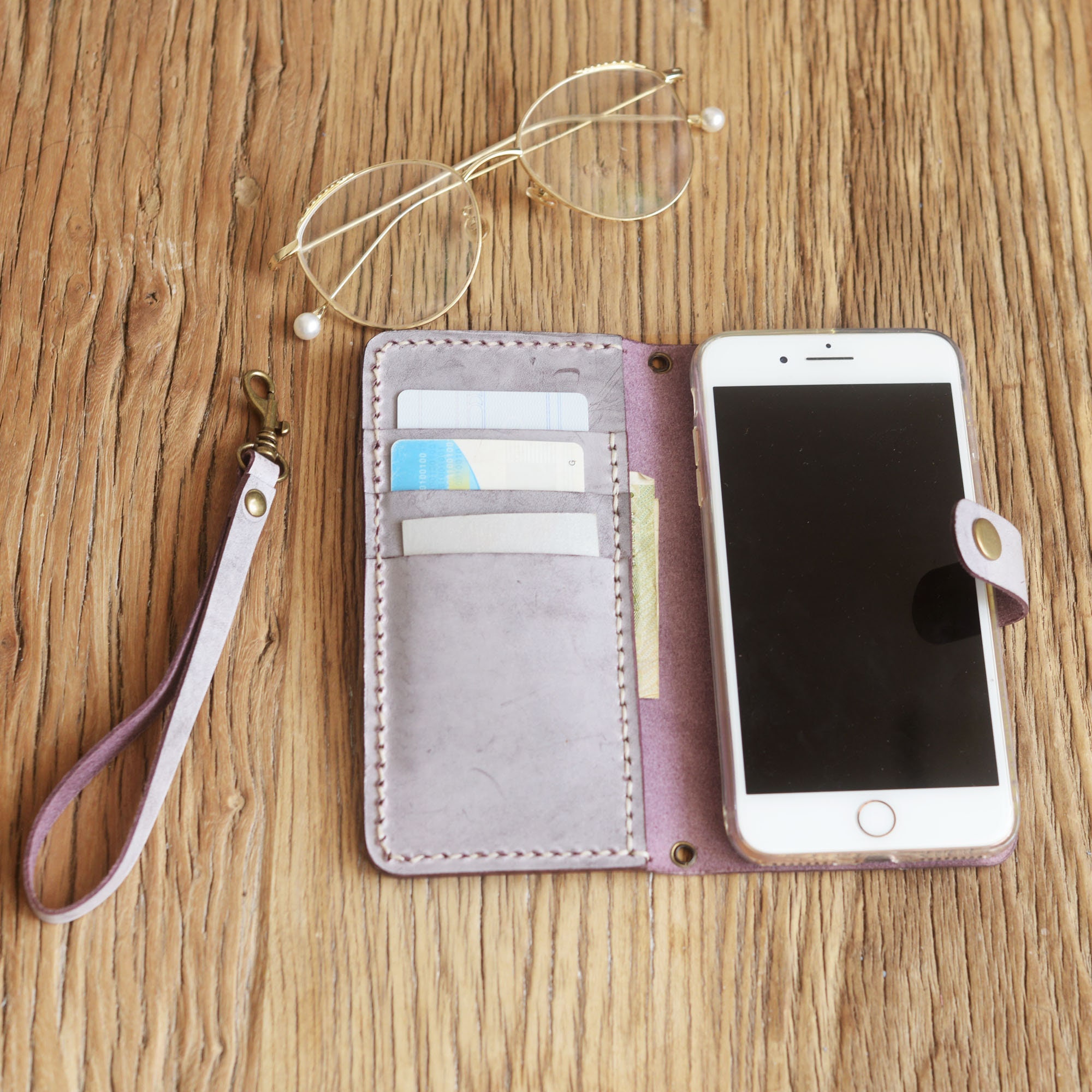 VISOUL Custodia Per IPhone 14 PRO Max, Cover Vera Pelle Portafoglio Con Blocco RFID, Cover In Pelle [100% Vera Pelle][Carta Fessura] [Supporto Stand] Compatibile Con IPhone 14 PRO Max 6,7 - Foto 2