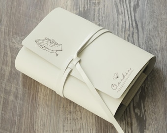 Personalized Leather Bible Cover with Custom Engraving – Christian Bible Accessories for Girls & Women