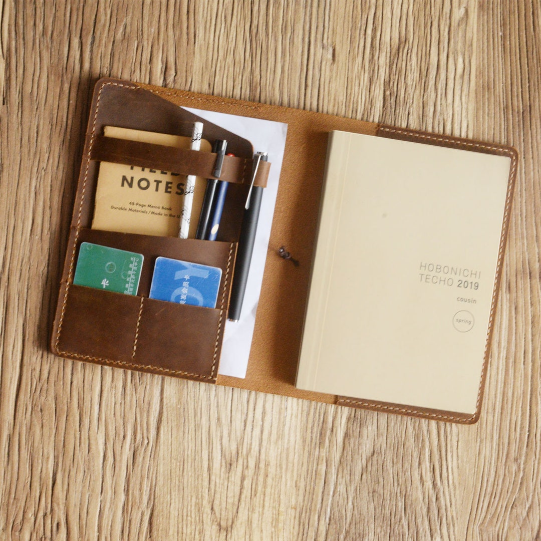 Personalized Hobonichi A5 / A6 Cousin Cover Hobonichi Techo Planner