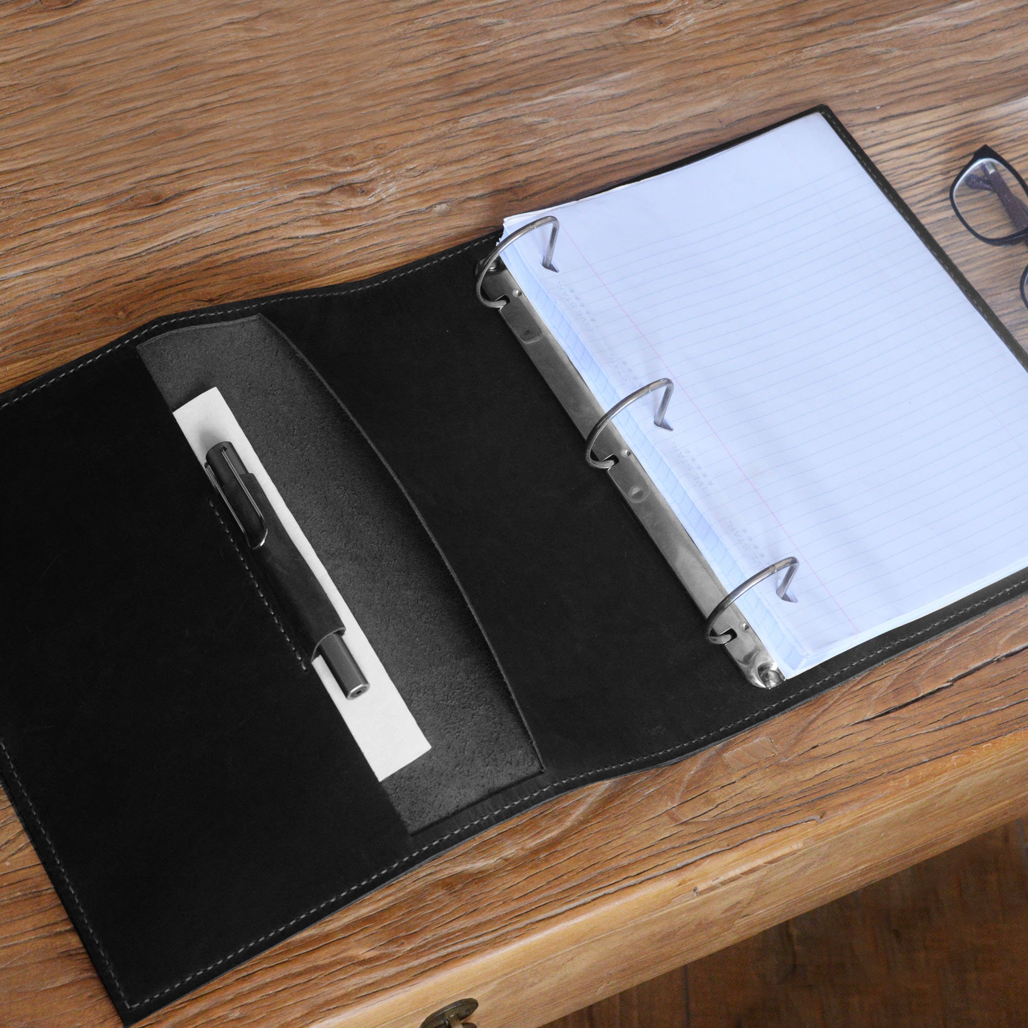 Personalized Leather Binder 2 Inch 3 Dring Fit Letter Sized Etsy