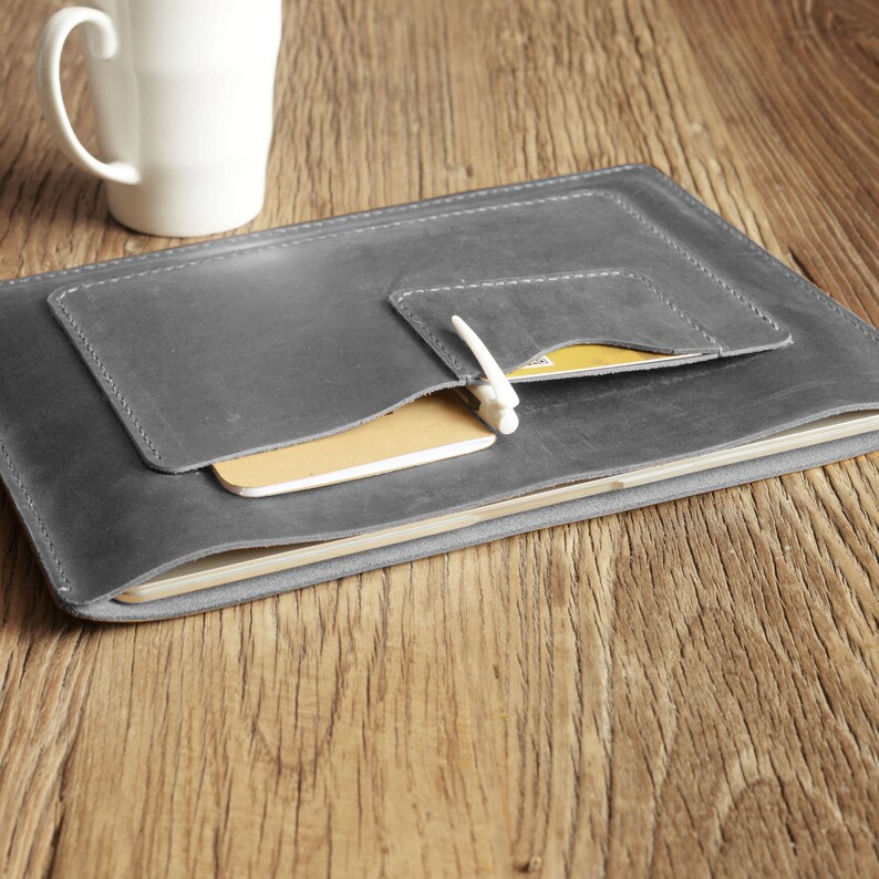 Personalized Leather Macbook Pro 13 Sleeve Macbook Pro 13 / Etsy