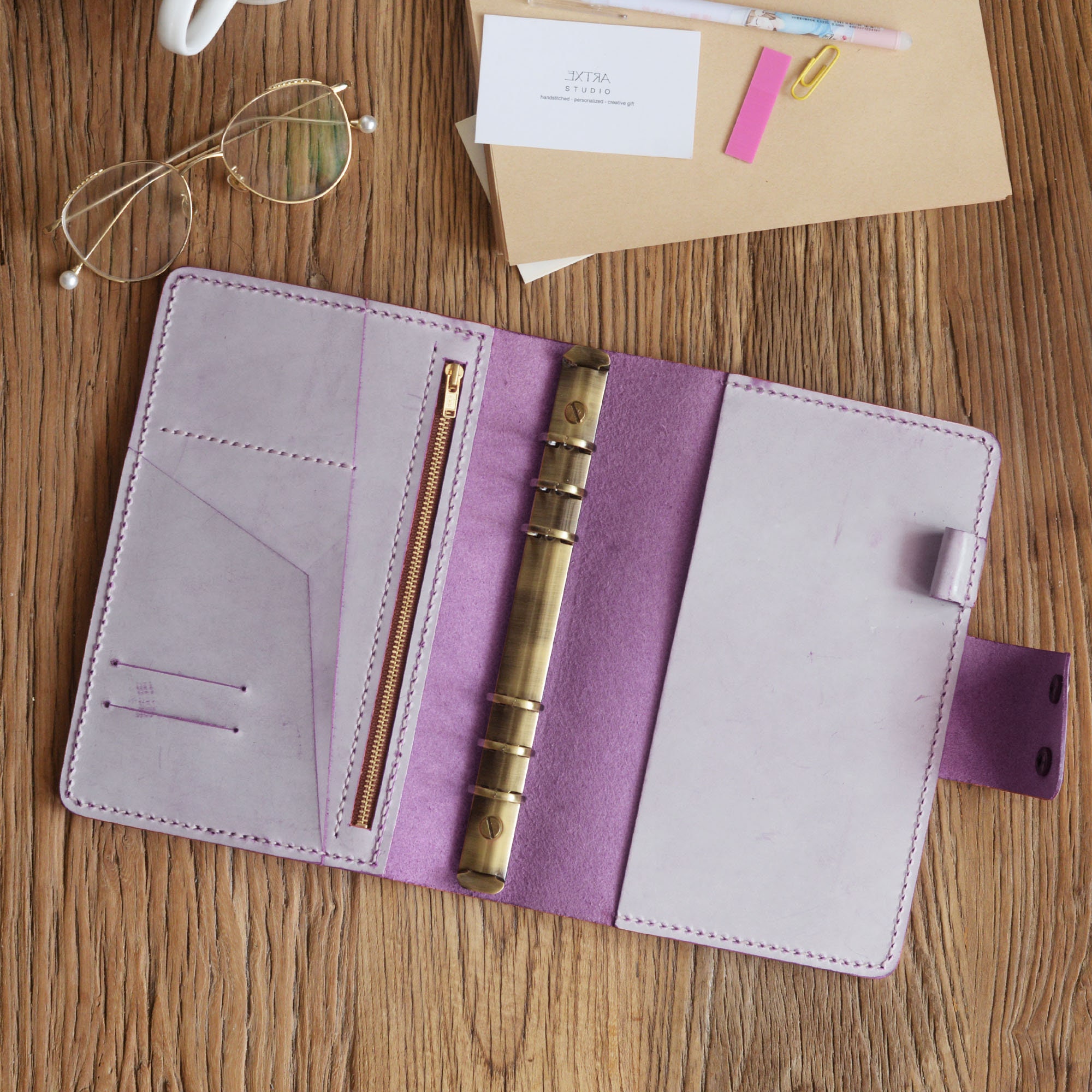 Paper & Party Supplies Minimalist A5 A6 Notebook Cover Custom Planner