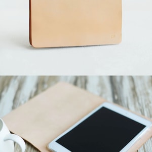 Personalized Leather ipad mini Case, iPad Case, ipad stand, iPad air 2 Case, iPad Pro Case, iPad Cover, Nature Tan