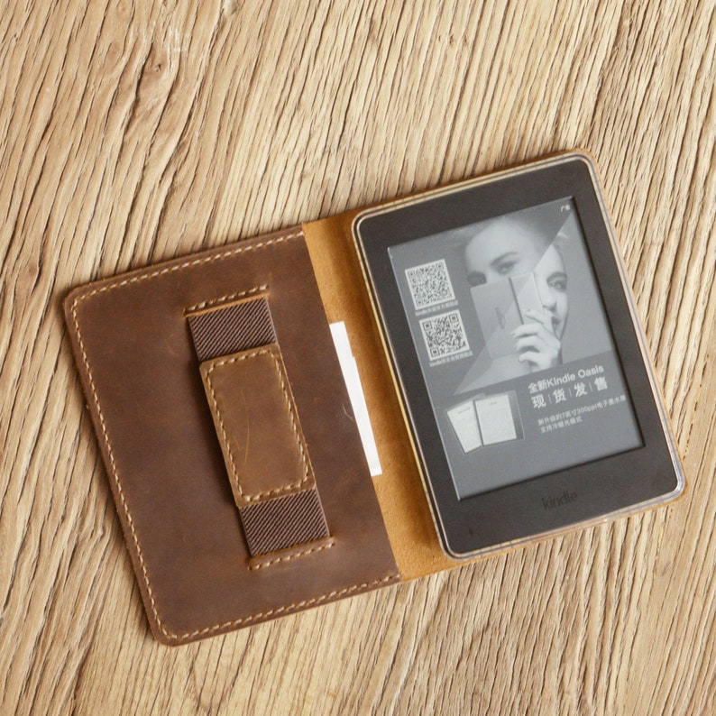 Personalized Leather kindle paperwhite case 10th gen Kindle Etsy