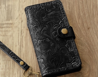 Personalized iPhone Wallet, Leather iPhone Case, iPhone 17 Pro Max, iPhone 17 Pro, iPhone 17, iPhone 17 Air