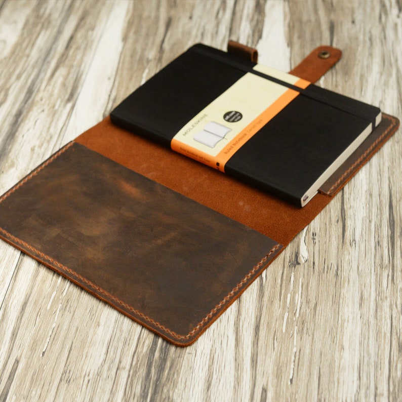 Personalized Leather Journal Cover for Moleskine XL Large Etsy