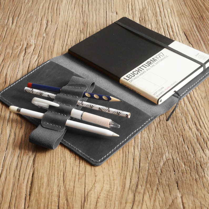 Personalized Leather Leuchtturm 1917 Cover A5 Notebook Cover Etsy