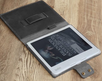 Personalized Leather Case for Kobo Libra Colour, Kobo Clara Colour