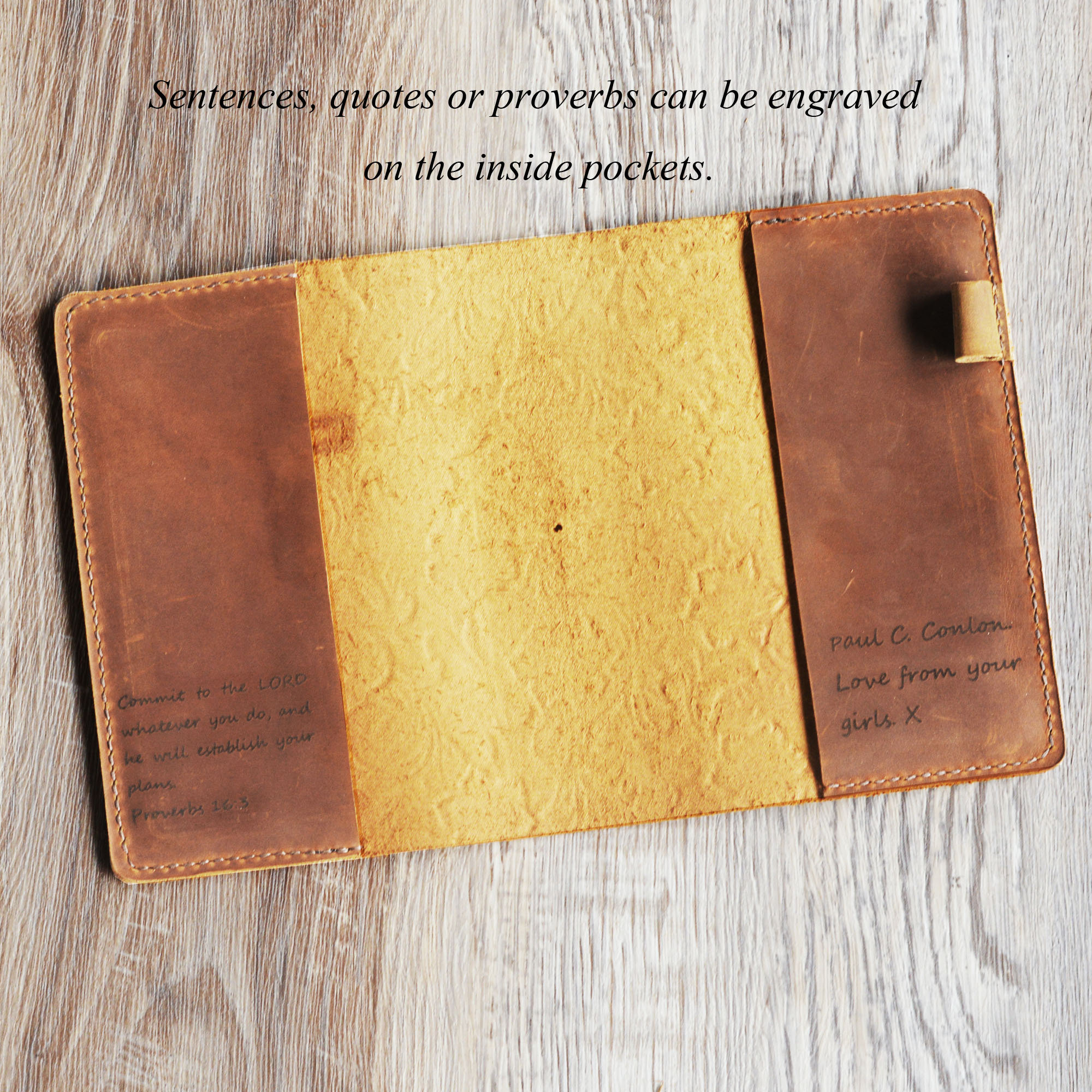Personalized KJV Holy Bible cover with handle , Custom leather holy bible book case cover, Jw gift - Elders gifts, 307J+H