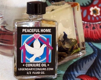 Peaceful Home Conjure Oil - 1/2 oz.
