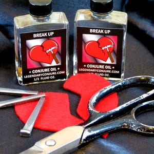Break Up Conjure Oil - separate couples - hoodoo - witchcraft - pagan