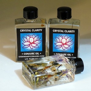 Crystal Clarity Conjure Oil // .5 oz | 15 mL