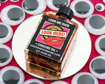 Look Me Over Conjure Oil - attraction - glamour - hoodoo - witchcraft - pagan
