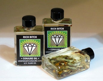 Rich Bitch Conjure Oil // 14.7 ml — 1/2 oz