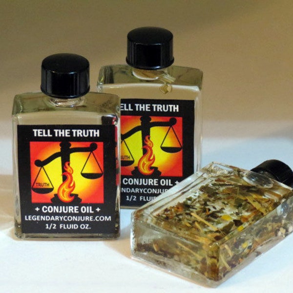 Tell The Truth Conjure Oil (No Fragrance) // 14.7 ml — 1/2 oz