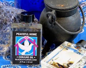 Peaceful Home Conjure Oil // .5 oz | 15 mL