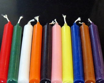 Offertory Unscented Taper Candles 3/4 inch X 6 inches // Pack of 3