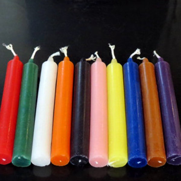 Offertory Unscented Taper Candles 3/4 inch X 6 inches // Pack of 3