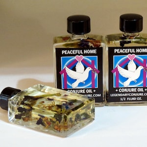 Peaceful Home Conjure Oil // 14.7 ml — 1/2 oz